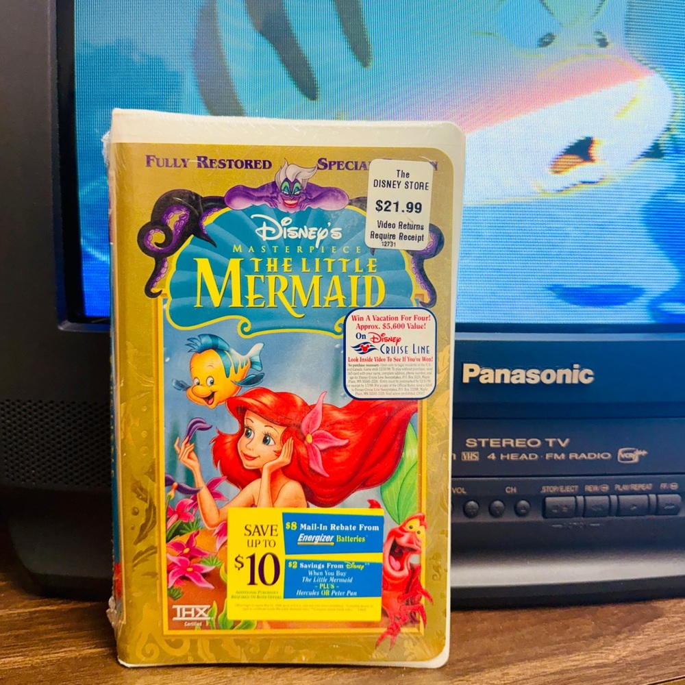 Disney's The Little Mermaid VHS Tape | Masterpiece Collection